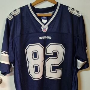 Reebok Men's Blue and White Jersey